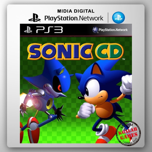 Sonic Cd - Jogo Digital Ps3